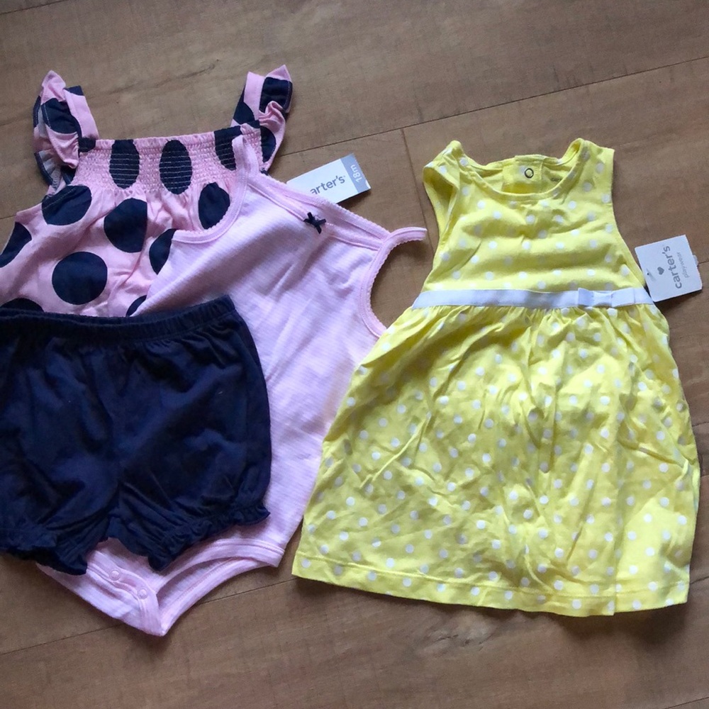 Carter’s summer outfits for girls